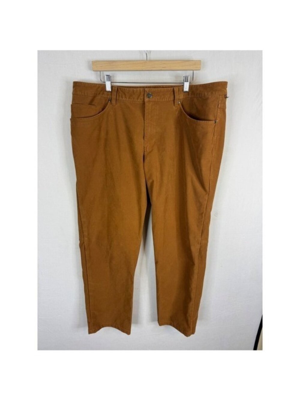 Lululemon ABC Pant Classic-Fit 5 Pocket Copper Brown Mens 40X31 LM5A8MS
